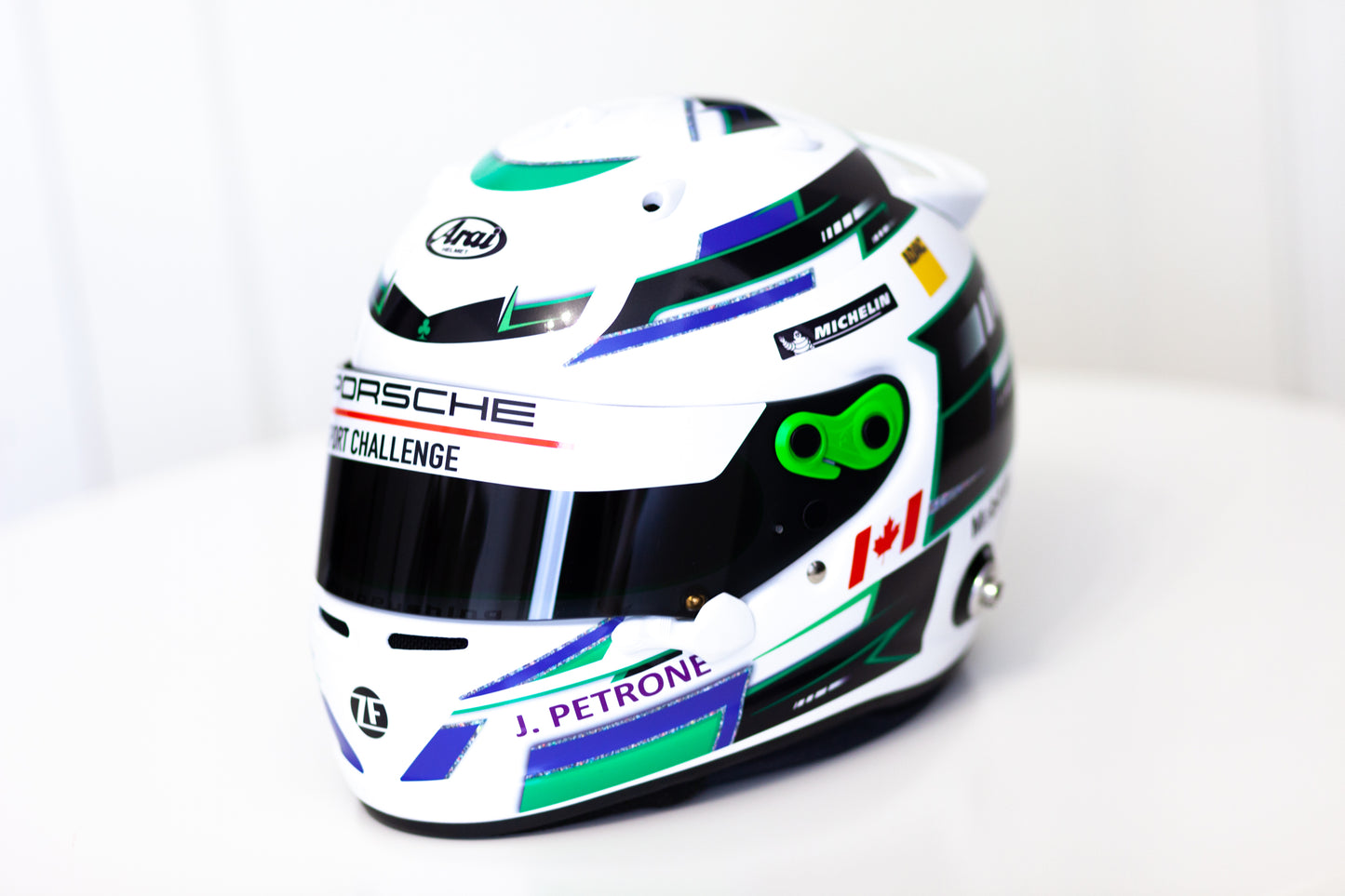 NURBURGRING Stickers for helmet Color scheme #1 (+ Sponsor kit + Name&Flag) (design pack) (Karting, Motorsport, Moto)