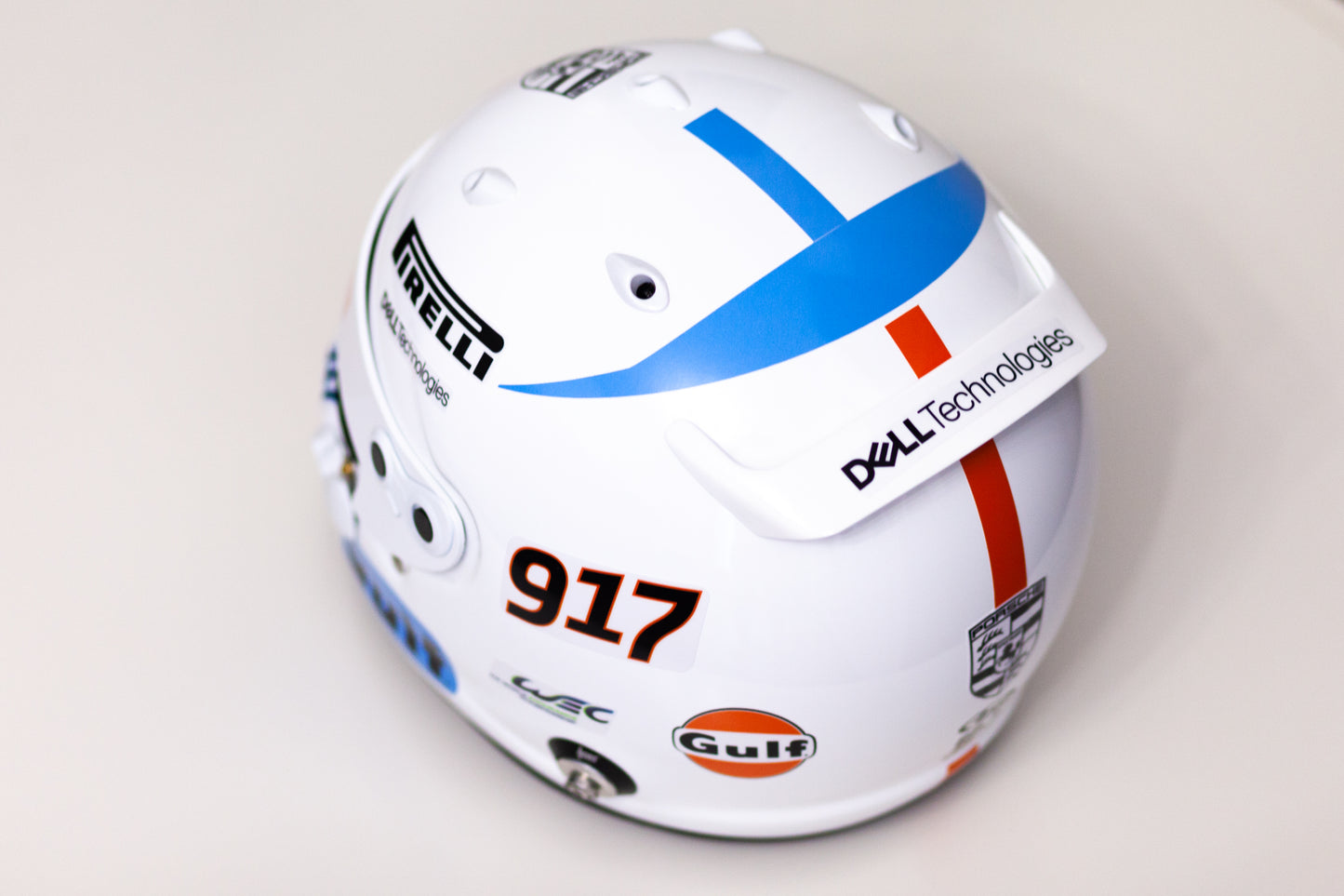 GULF Helmet Sticker Pack (design pack) (Karting, Motorsport, Moto)