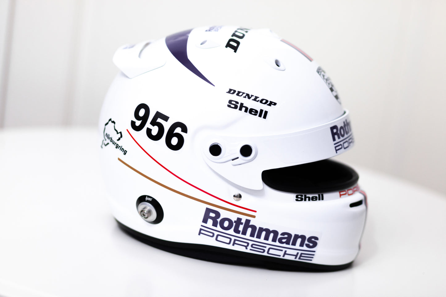 ROTHMANS RACING Helmet Sticker Pack (design pack) (Karting, Motorsport, Moto)