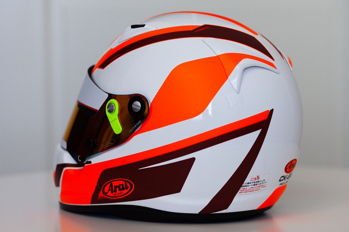 SPEED Stickers for helmet (design pack) (Karting, Motorsport) FLUO Edition