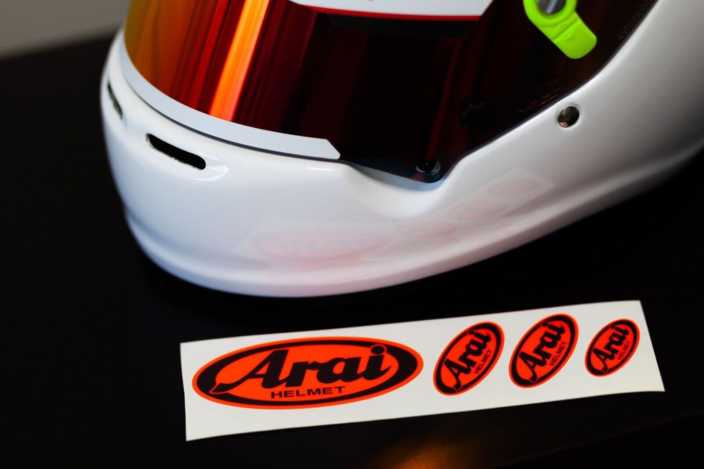 Arai Helmet Logo Sticker Set (Karting, Motorsport, Moto)