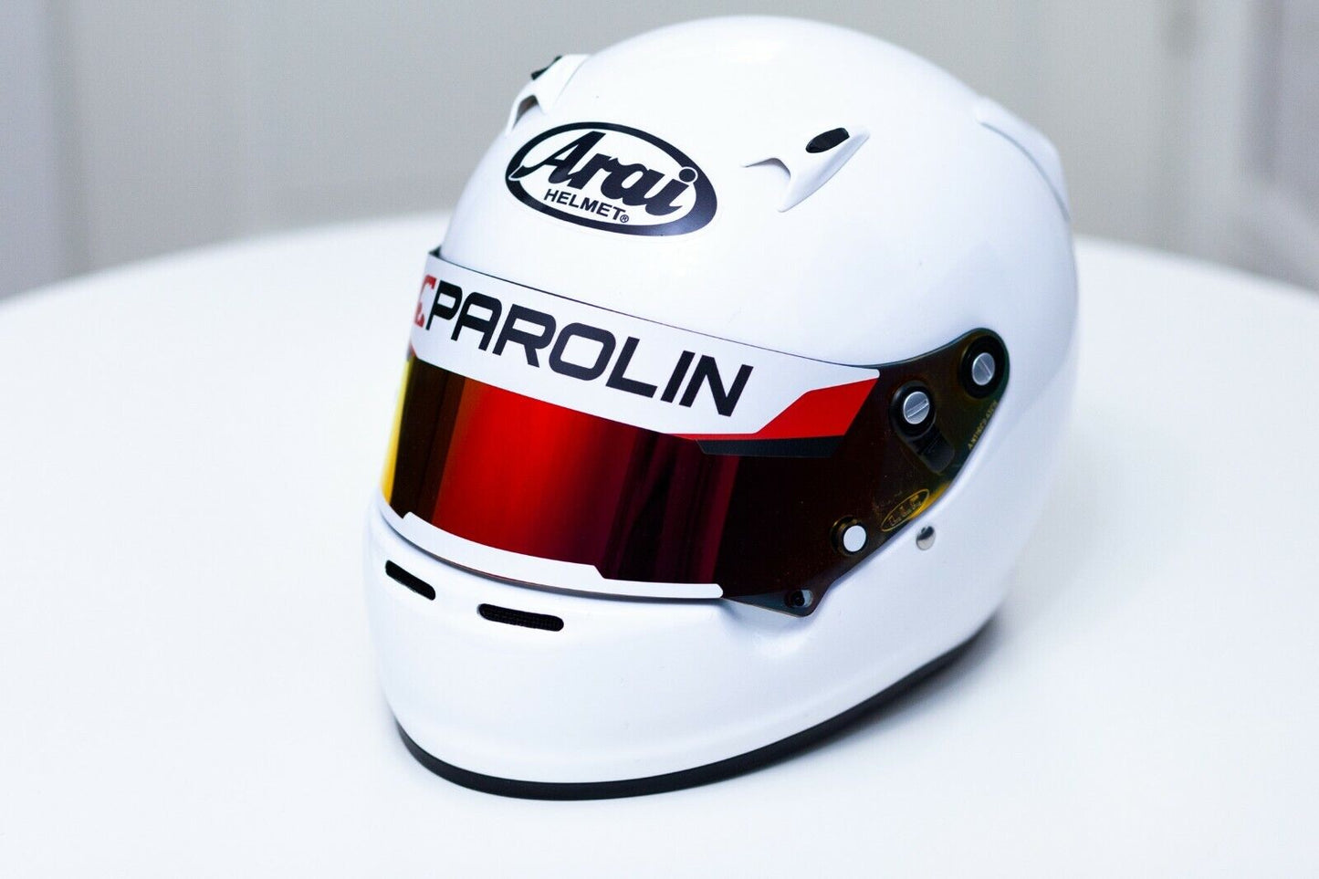 PAROLIN Karting Helmet visor Sticker (Karting, Motorsport, Moto)