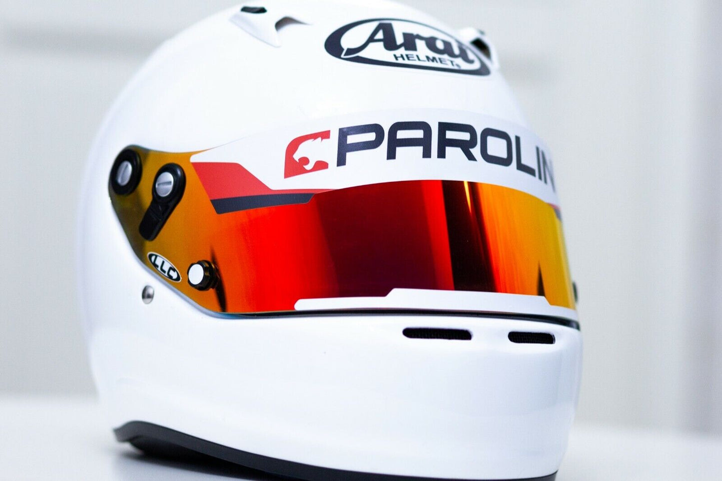 PAROLIN Karting Helmet visor Sticker (Karting, Motorsport, Moto)