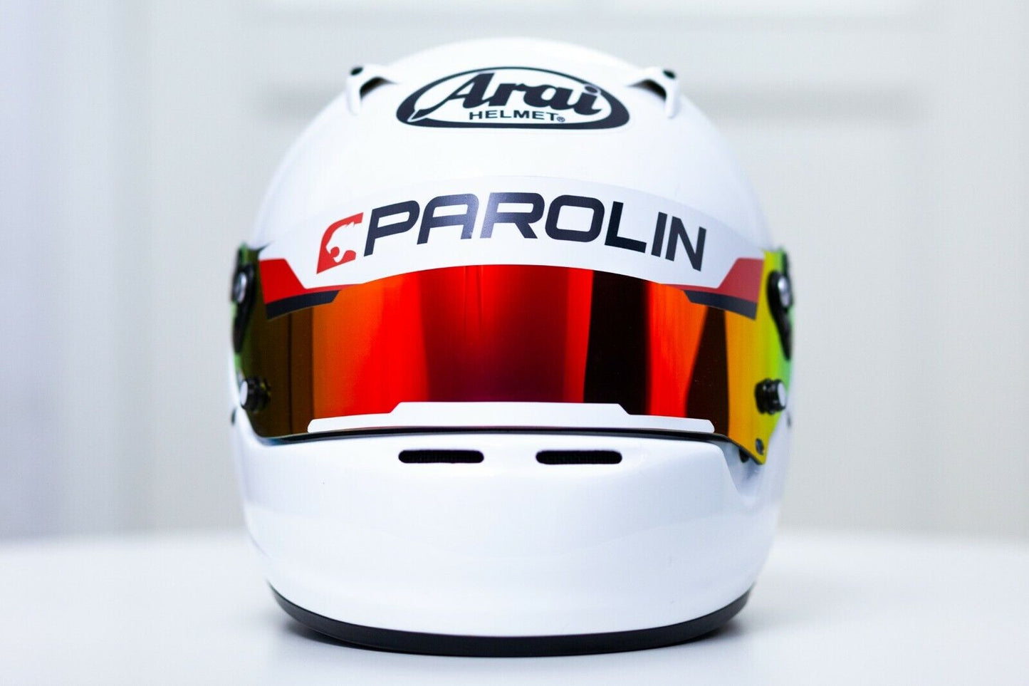 PAROLIN Karting Helmet visor Sticker (Karting, Motorsport, Moto)