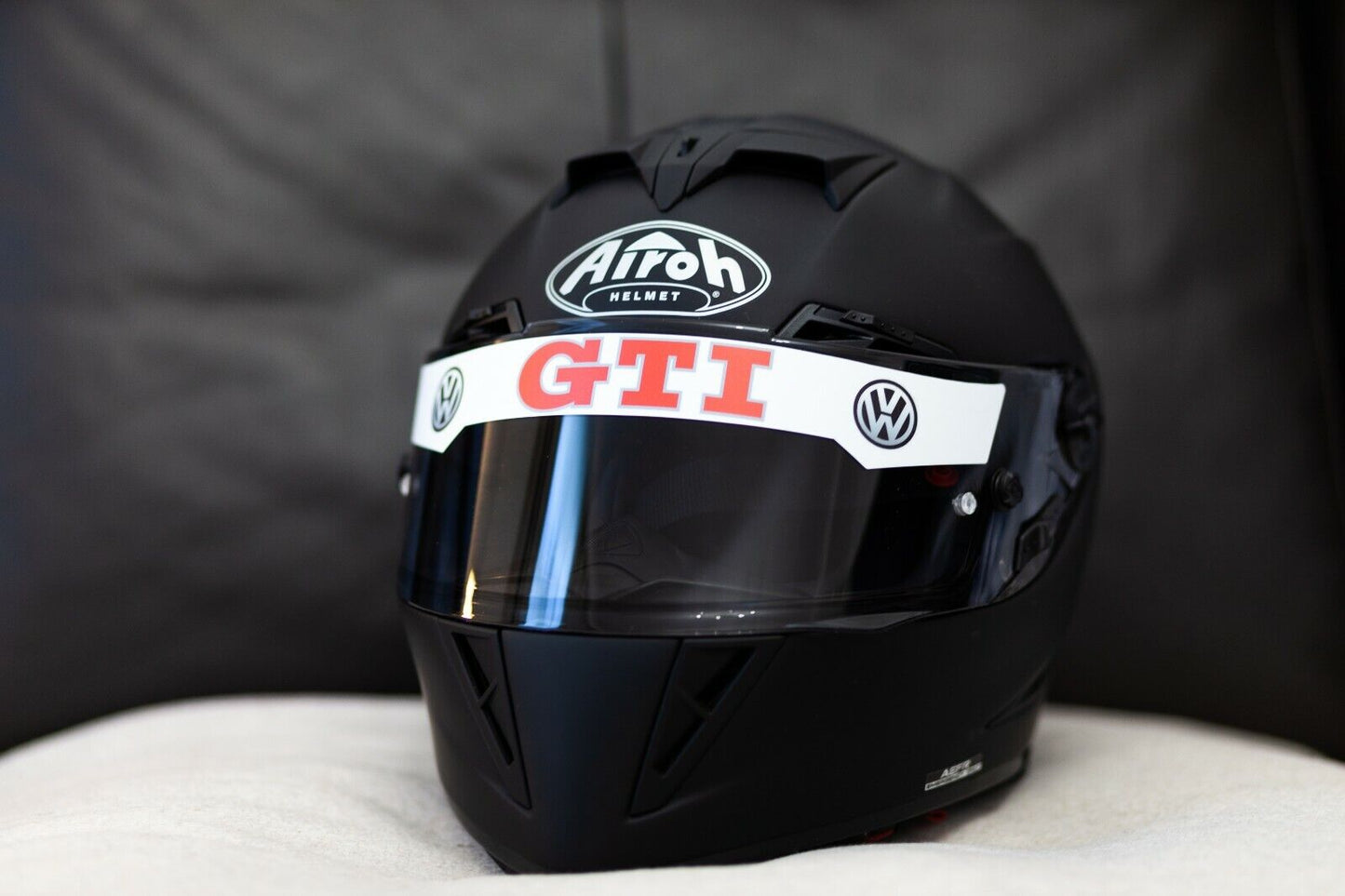 Volkswagen GTI Karting visor Sticker (Karting, Motorsport)