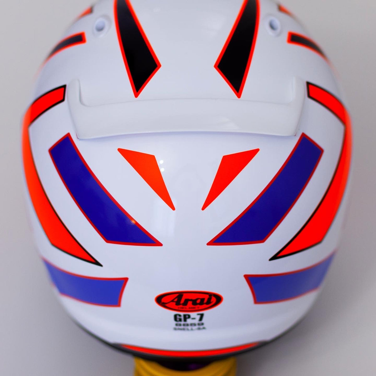 Helmet Racing Sticker Pack MONZA Stickers kit with part Fluo for helmet (design pack) (Karting, M ...