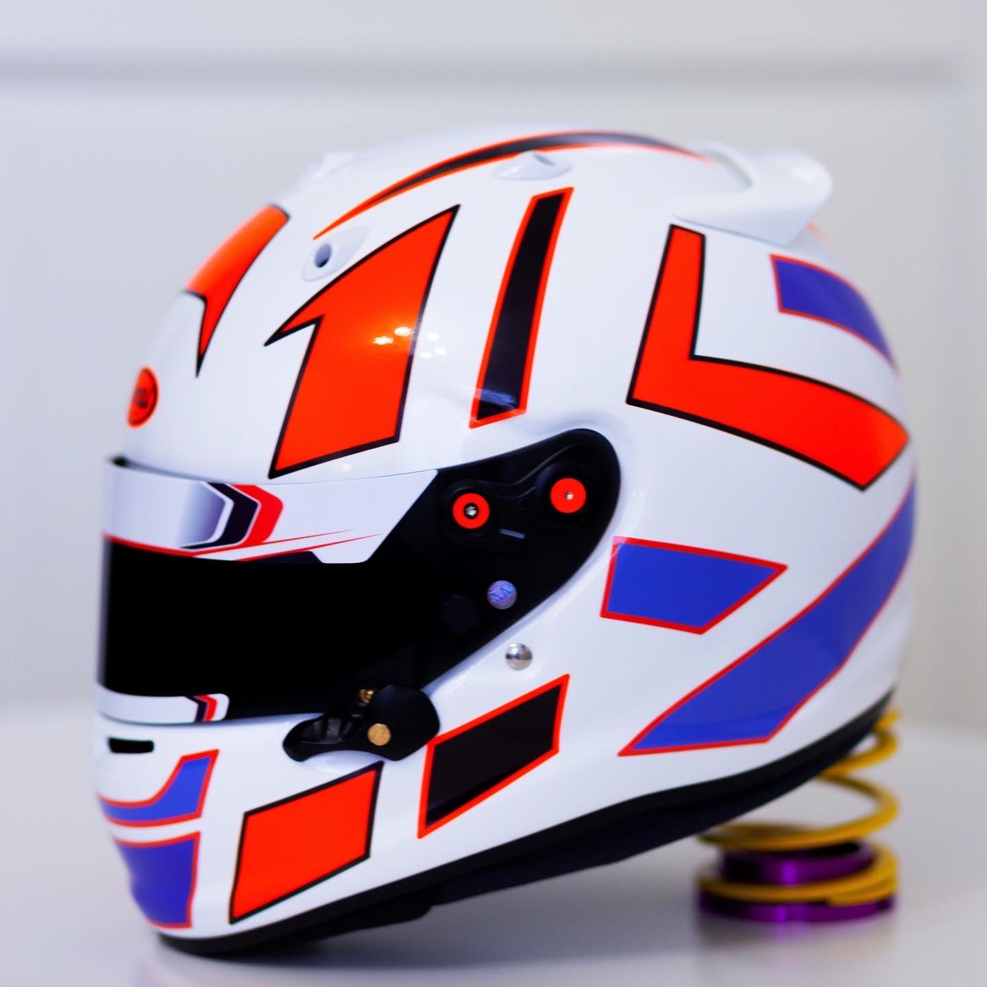 MONZA Stickers for helmet (design pack) (Karting, Motorsport)