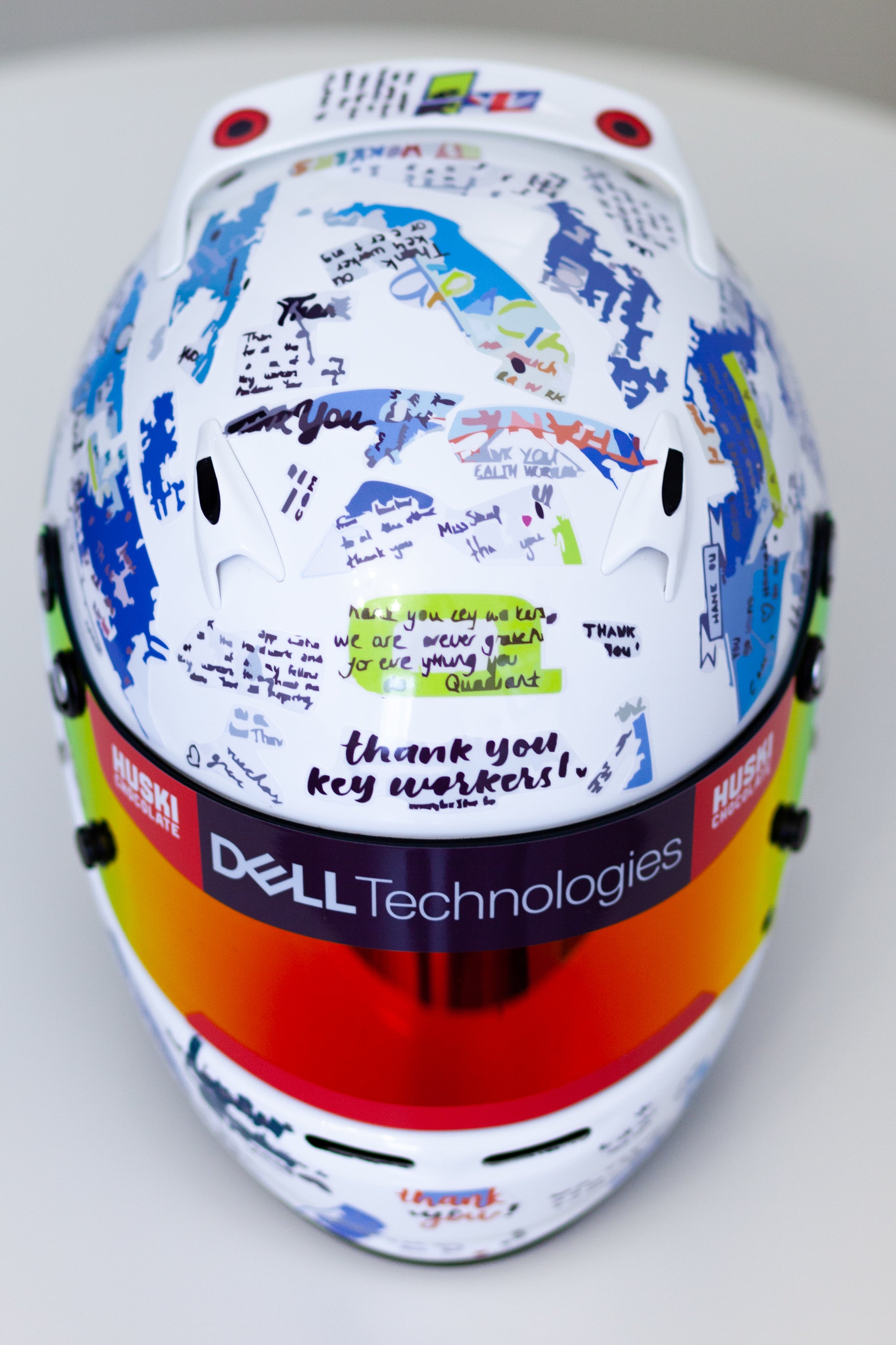 L. NORRIS 2021 Helmet Sticker Pack (design pack) (Karting, Motorsport ...