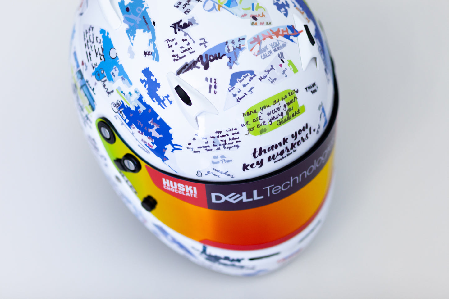 L. NORRIS 2021 Helmet Sticker Pack (design pack) (Karting, Motorsport, Moto)