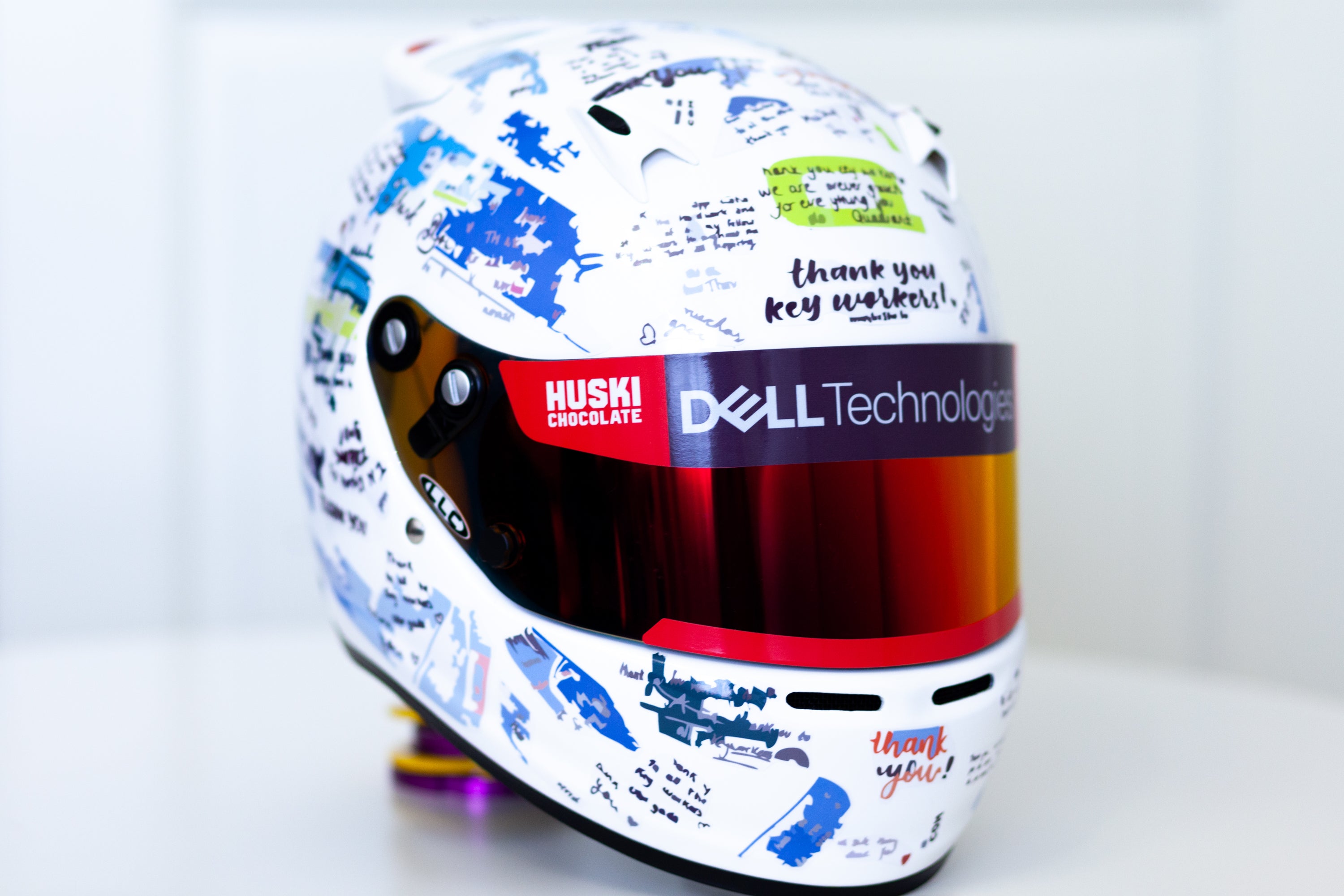 L. NORRIS 2021 Helmet Sticker Pack (design pack) (Karting, Motorsport ...