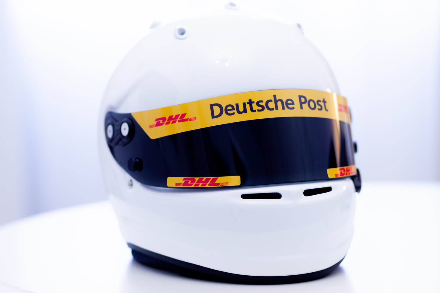 DHL Helmet Visor Sticker (Karting, Motorsport, Moto)