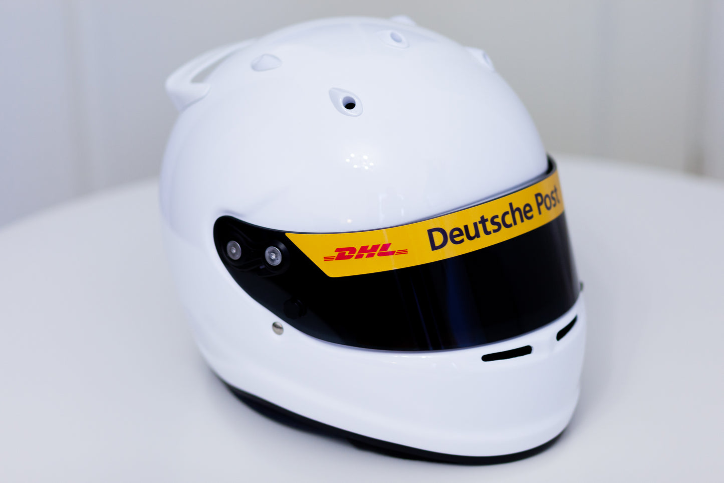 DHL Helmet Visor Sticker (Karting, Motorsport, Moto)