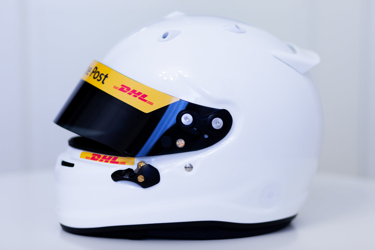 DHL Helmet Visor Sticker (Karting, Motorsport, Moto)