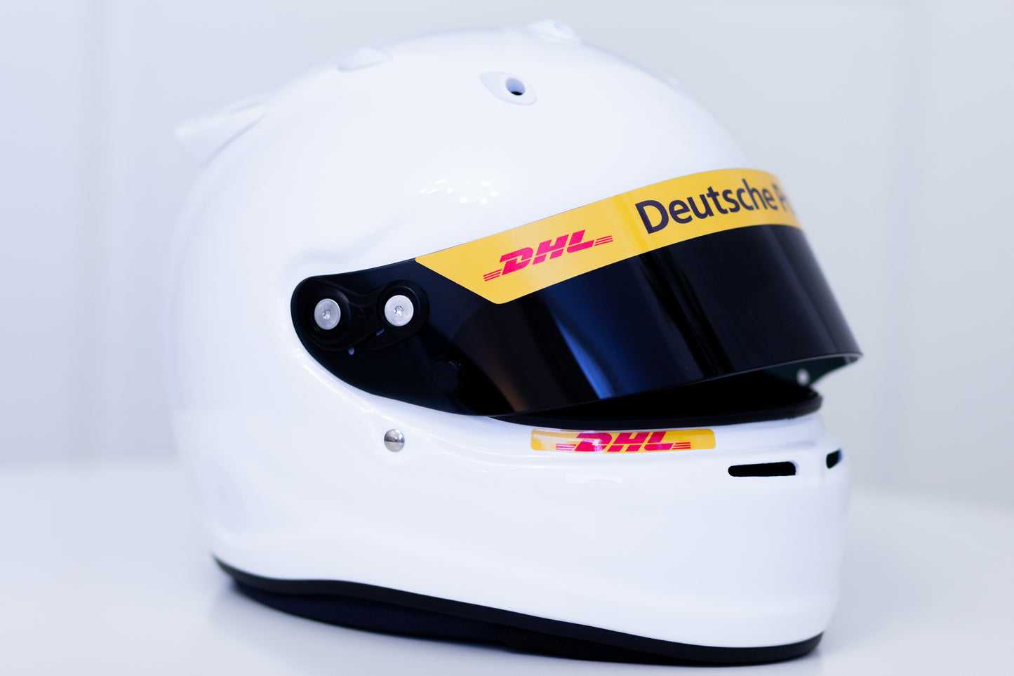 DHL Helmet Visor Sticker (Karting, Motorsport, Moto)