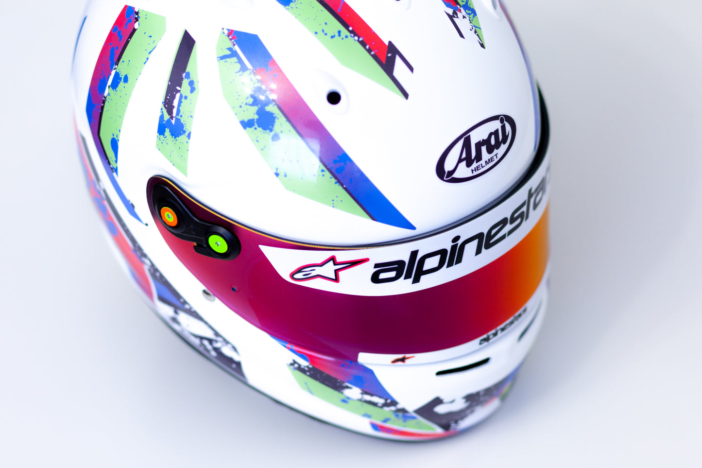 RAPID SPLASH Helmet Stickers Design Pack (Karting, Motorsport, Moto)