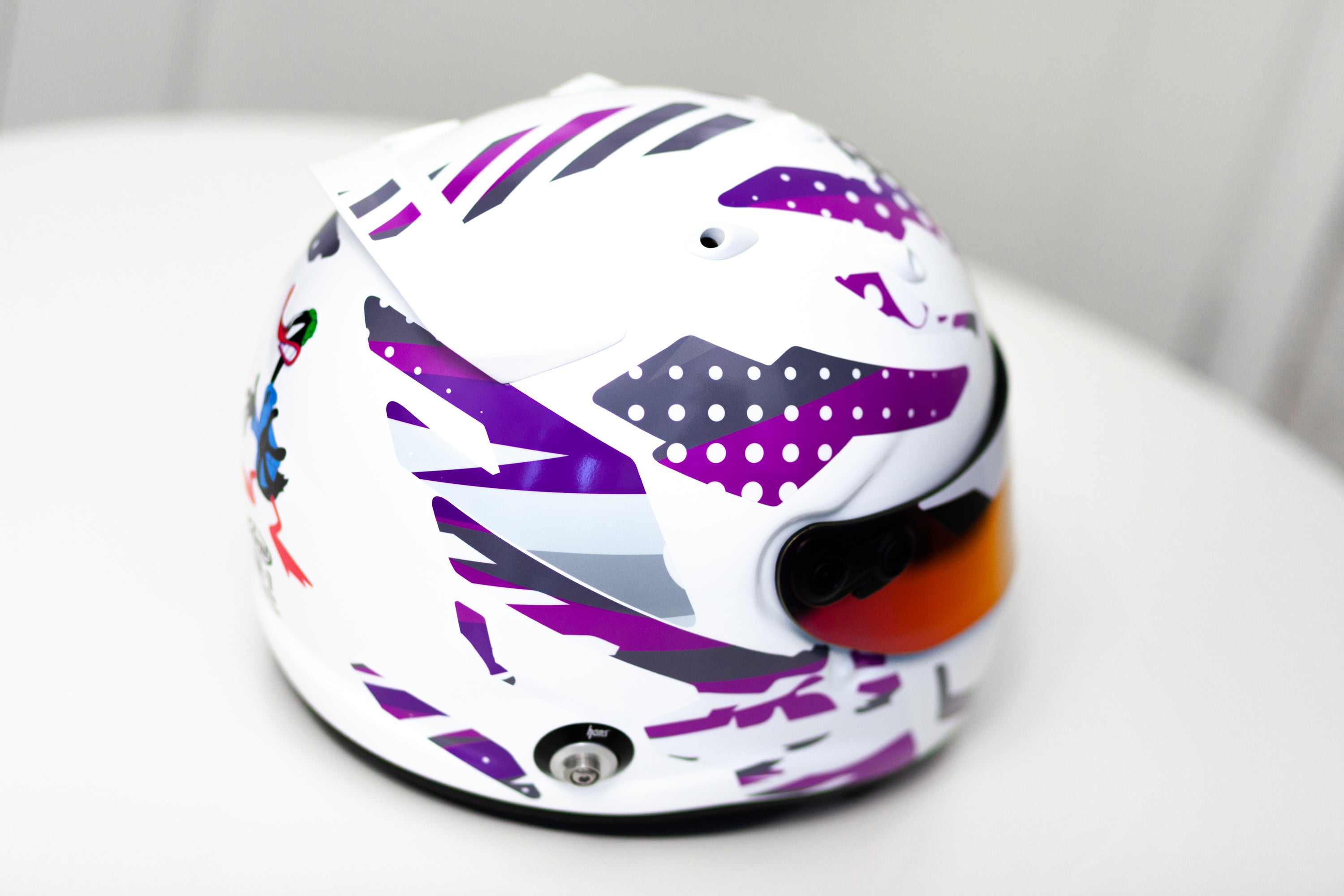 RACING Helmet Sticker Pack (design pack) (Karting, Motorsport, Moto ...