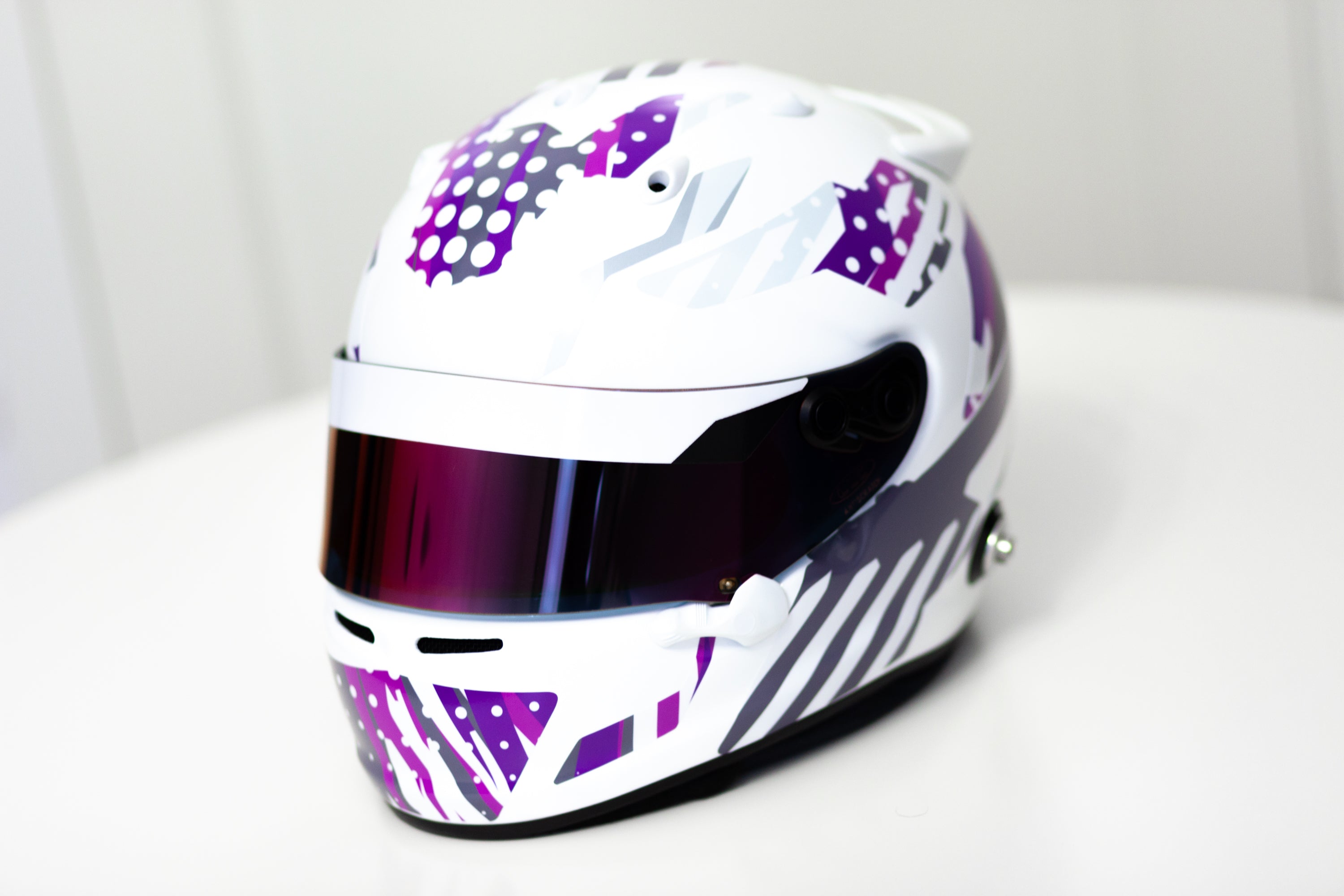 RACING Helmet Sticker Pack (design pack) (Karting, Motorsport, Moto ...